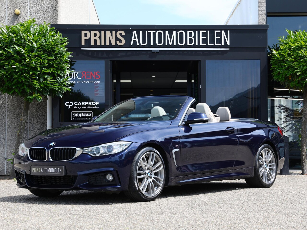 BMW 4-serie Cabrio - 430i M-Sport Tansanit Blau|Nekverw|Memory - AutoWereld.nl