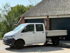 Volkswagen Transporter - 2.0 TDI L2H1 DC 4Motion Comfortline 204 PK|4x4|Pick-up|Adaptive cruise|Airco|APK 2027