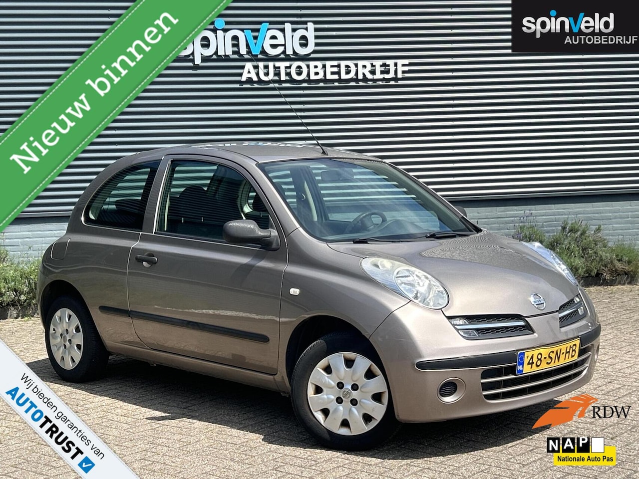 Nissan Micra - 1.2 Visia BJ'06 NAP NL AIRCO ELEKPAKKET - AutoWereld.nl