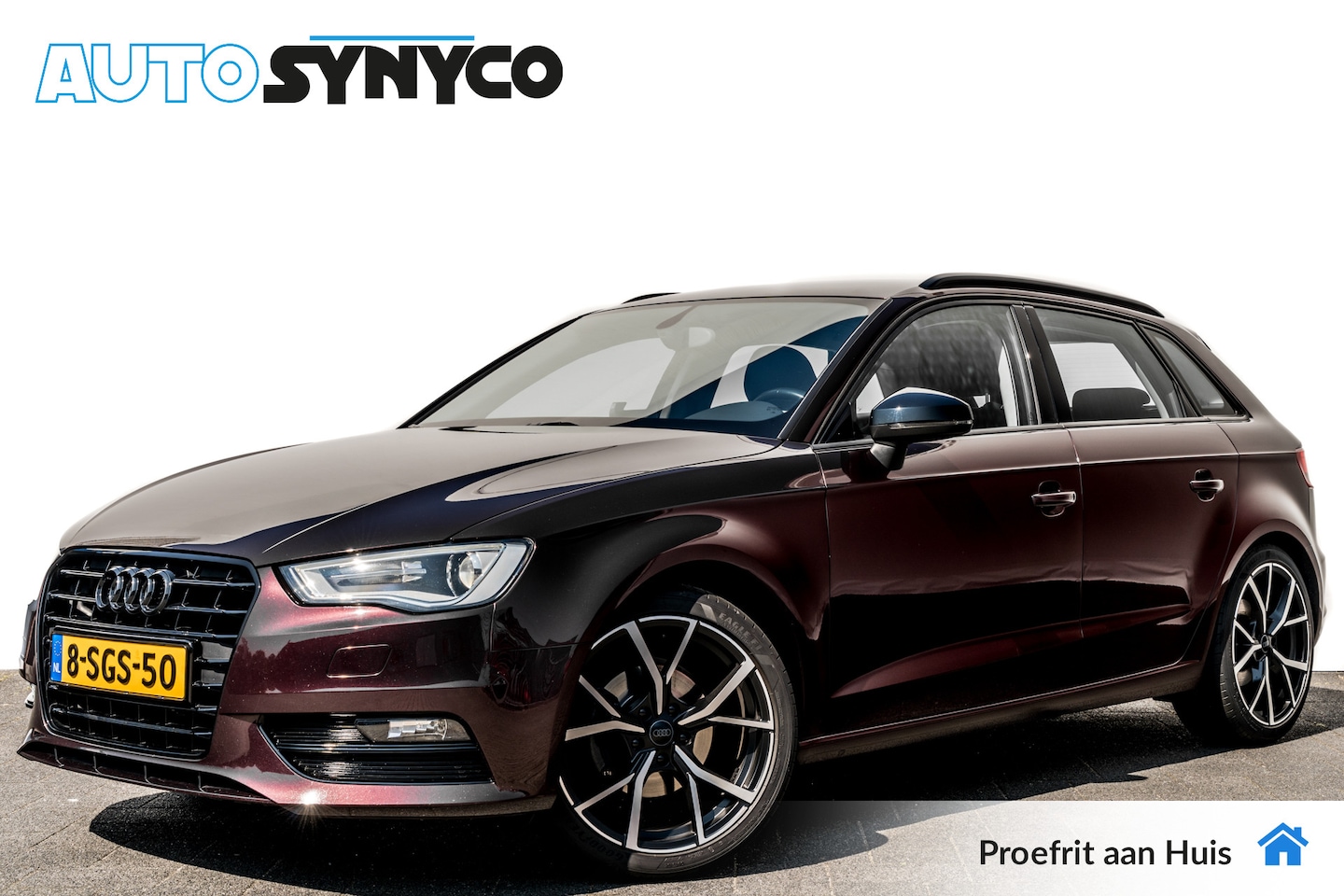 Audi A3 Sportback - 1.4 TFSi Ambition Pro Line Plus I 18 inch. LMV I Xenon I Sportstoelen I Trekhaak | Navi - AutoWereld.nl