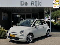 Fiat 500 C - 1.2 Lounge Cabrio | Hald leder, Airco, El. Ramen, 15'' LMV, Bluetooth | Goed onderhouden |