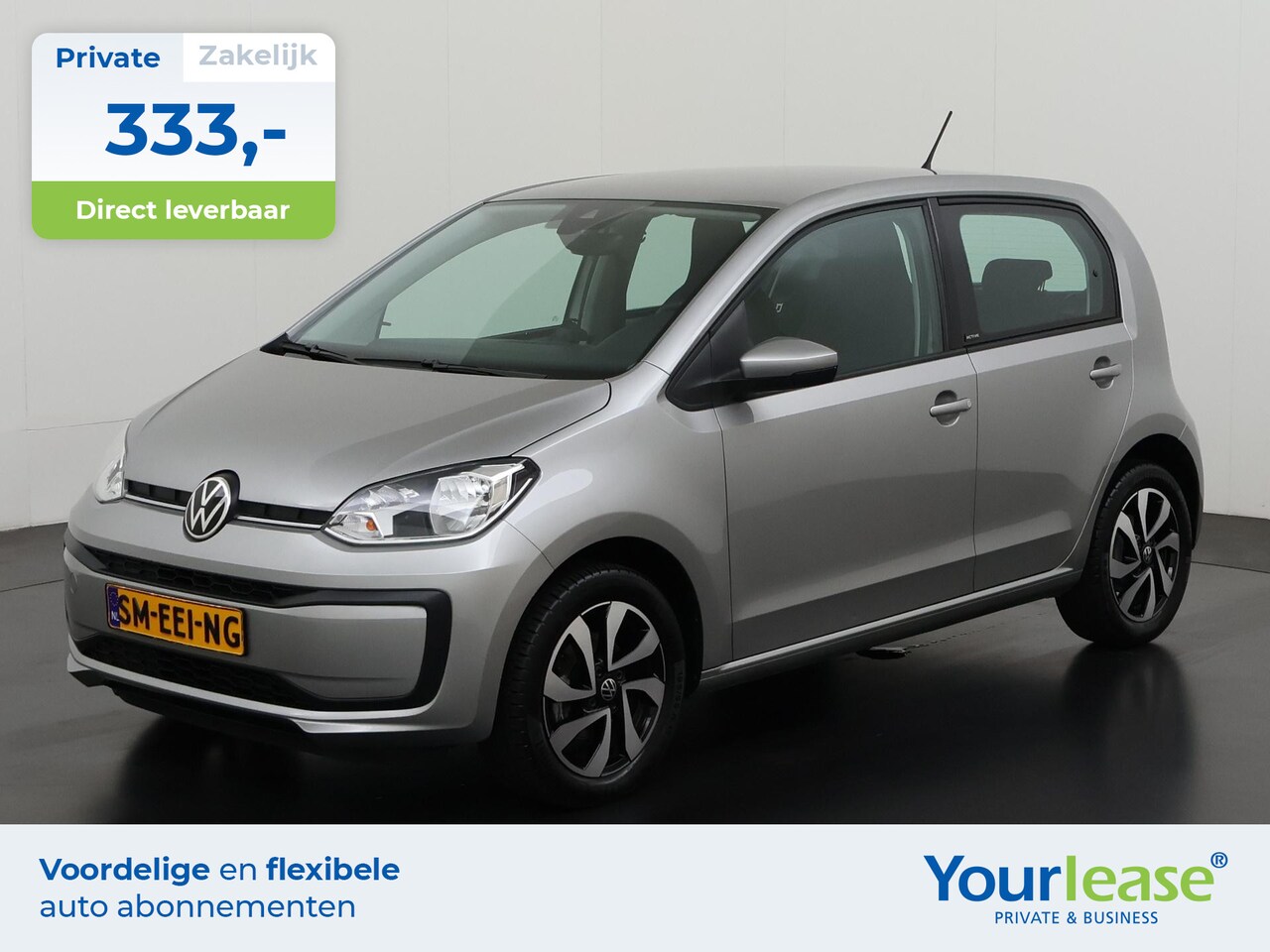 Volkswagen Up! - 1.0 Active | All-in 333,- Private Lease | Zondag Open! - AutoWereld.nl