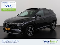 Hyundai Tucson - 1.6 T-GDI HEV N Line Sky | All-in 593, - Private Lease | Zondag Open