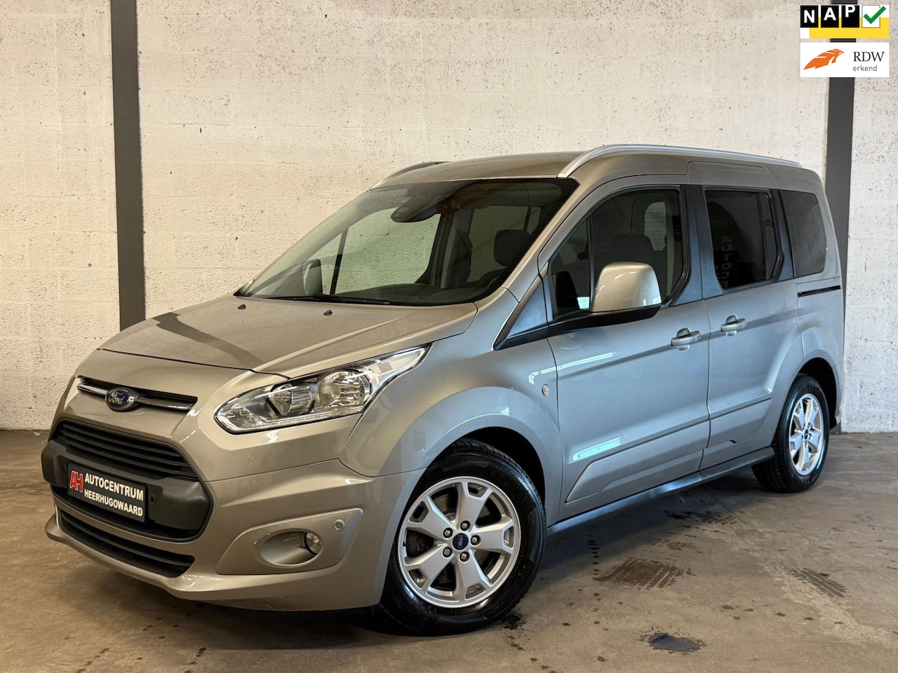 Ford Tourneo Connect - 1.0 Titanium Pano|Cruise|Clima|PDC|Dealer Onderhouden !! - AutoWereld.nl