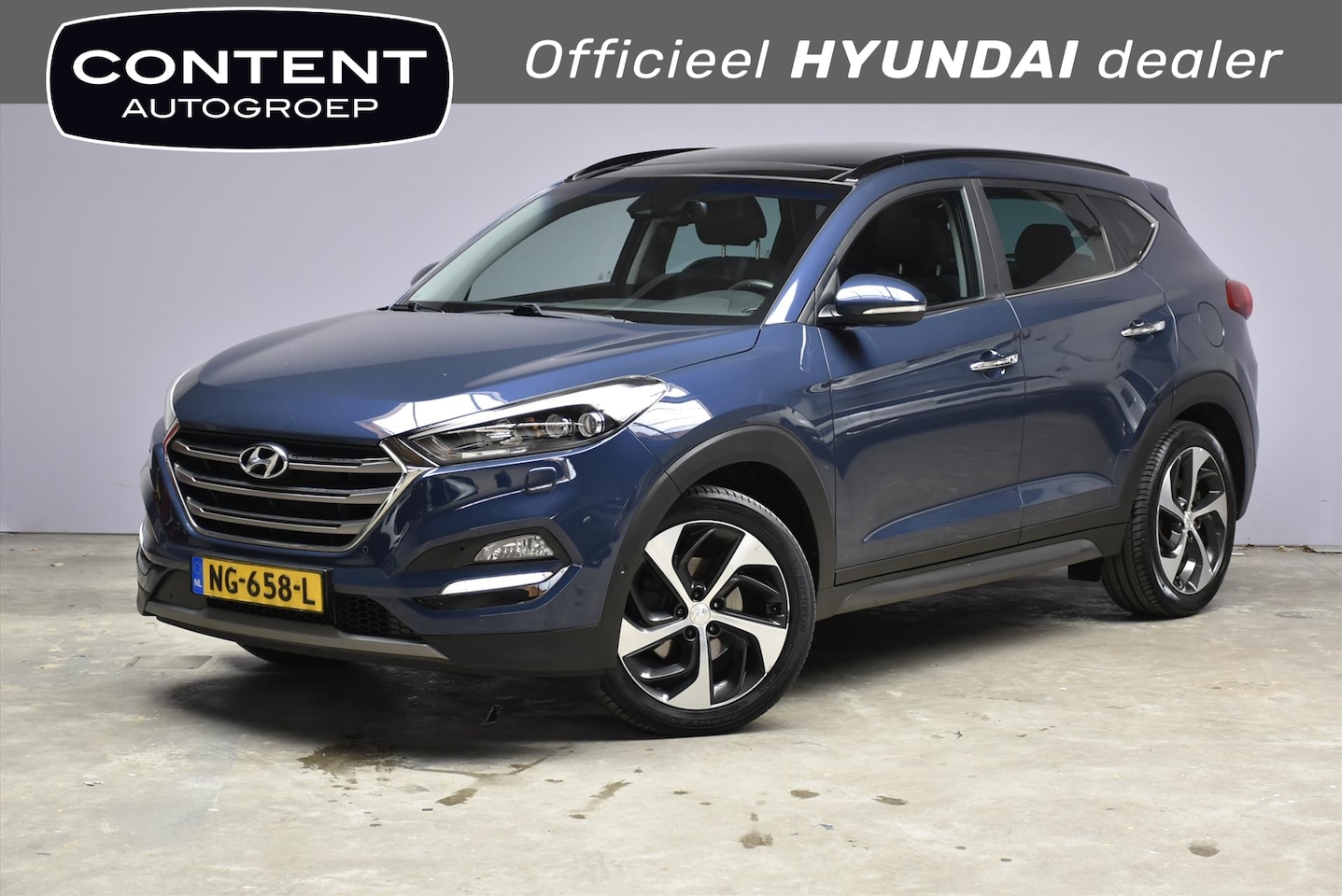 Hyundai Tucson - 1.6 T-GDi 4WD Premium |Leder |Schuifdak! - AutoWereld.nl