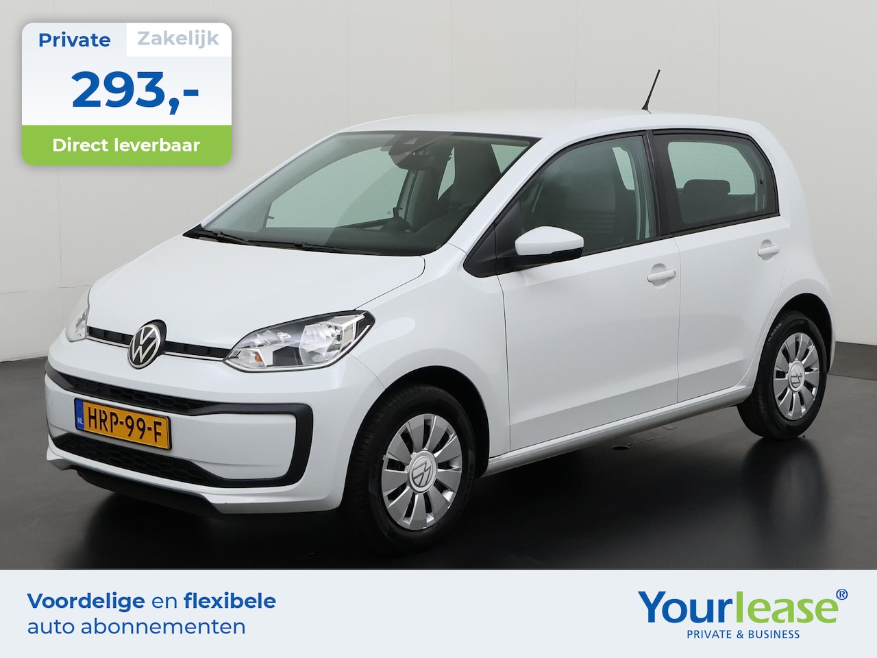 Volkswagen Up! - 1.0 | All-in 293,- Private Lease | Zondag Open! - AutoWereld.nl