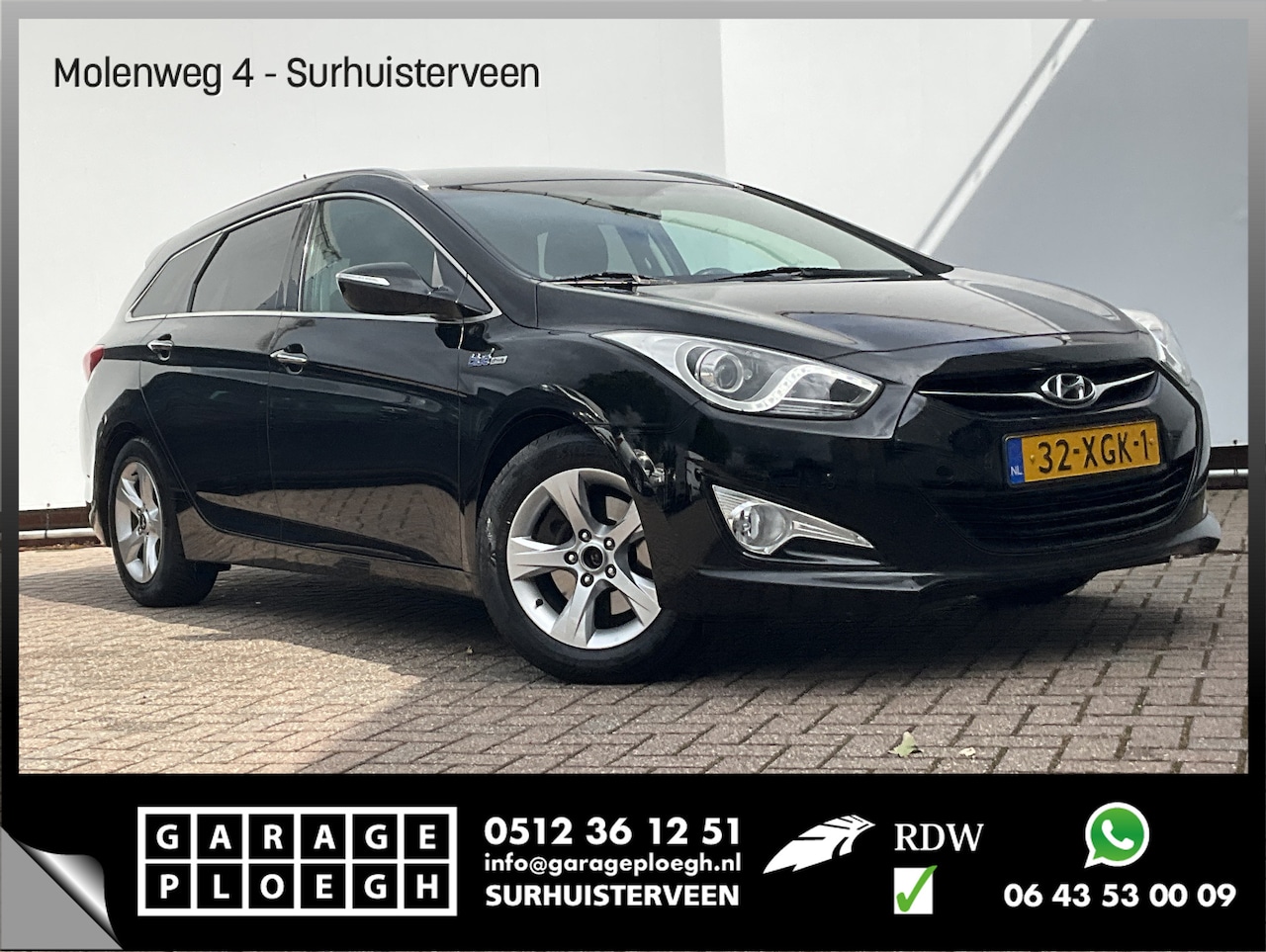 Hyundai i40 Wagon - 1.6 GDI Blue Business Edition Trekhaak Nav/Cruise Voll.Onderhouden! - AutoWereld.nl