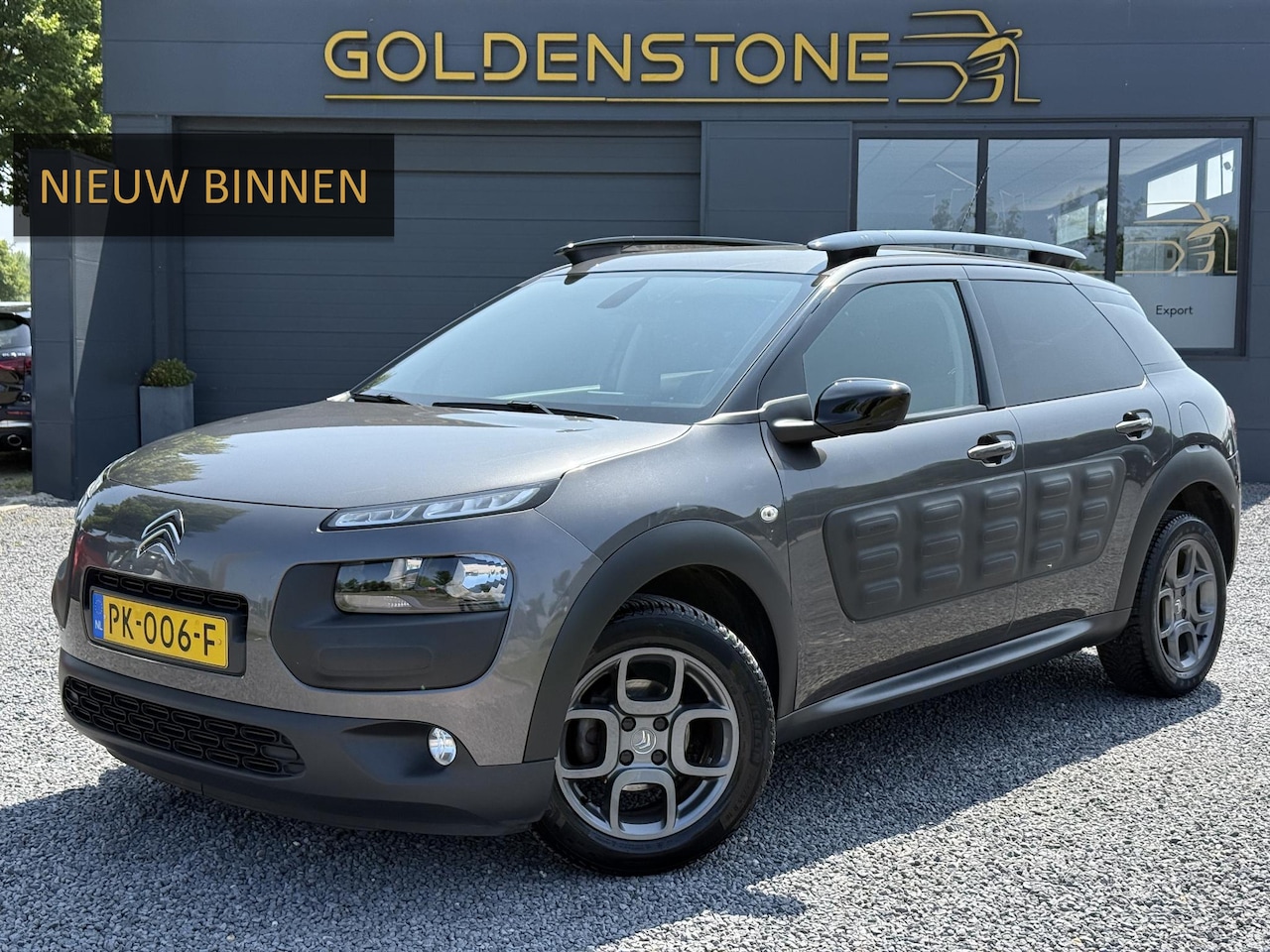 Citroën C4 Cactus - 1.2 PureTech Shine Automaat,Dealer Onderhouden,Navi,Camera,Clima,Cruise,Pdc,Lm velgen,Apk - AutoWereld.nl