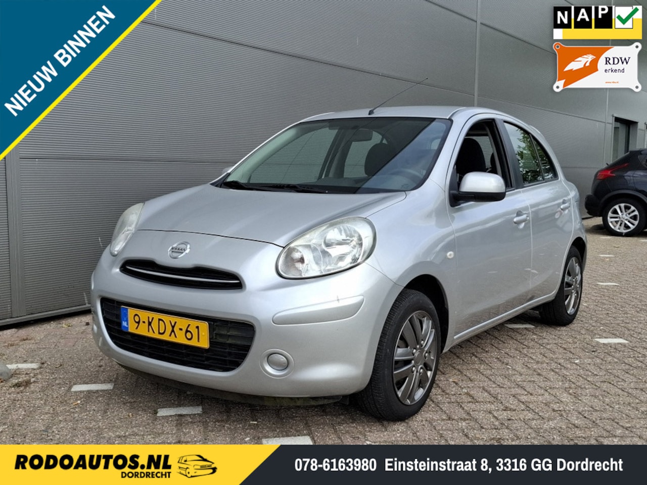 Nissan Micra - 1.2 DIG-S Acenta 5-Drs Airco Gr Beurt Nw APK - AutoWereld.nl