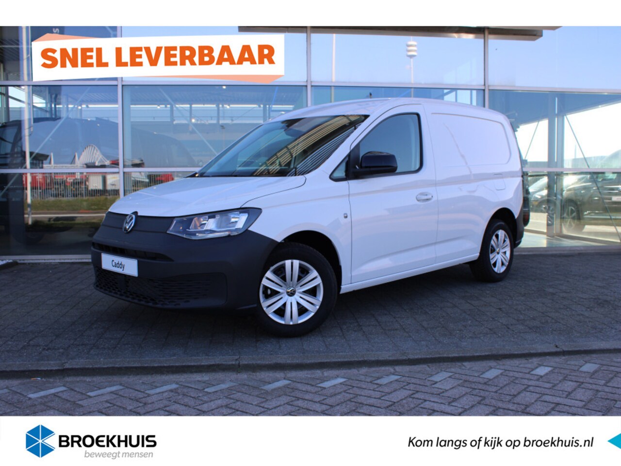 Volkswagen Caddy Cargo - BPM VRIJ | 2.0 TDI 102 PK | Airco | Trekhaak | Apple Carplay | PDC achter . - AutoWereld.nl