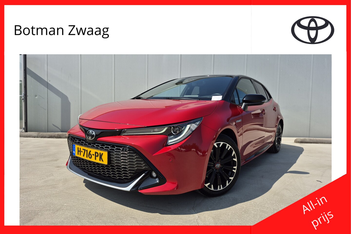 Toyota Corolla - 2.0 Hybrid GR-Sport Automaat | Achteruitrijcamera | Stoelverwarming | Cruise control adapt - AutoWereld.nl