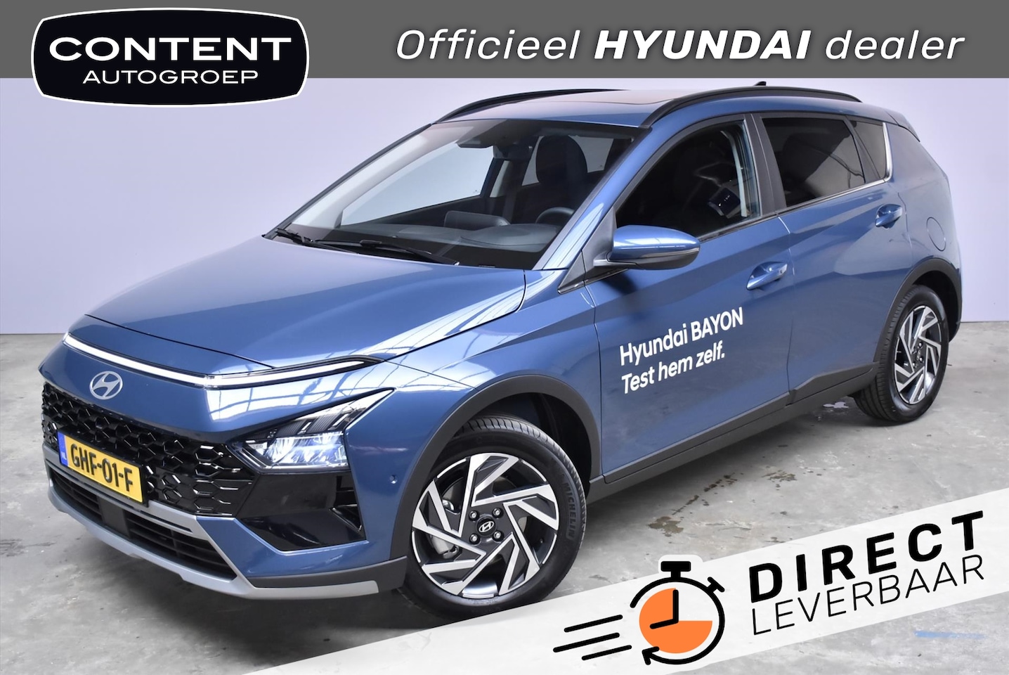 Hyundai Bayon - 1.0 T-GDI 48V 100PK Premium Sky - AutoWereld.nl