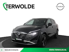 Nissan Qashqai - 1.3 MHEV Tekna | €8250, - korting | Elektrische achterklep | Zwart hemelbekleding | Glazen