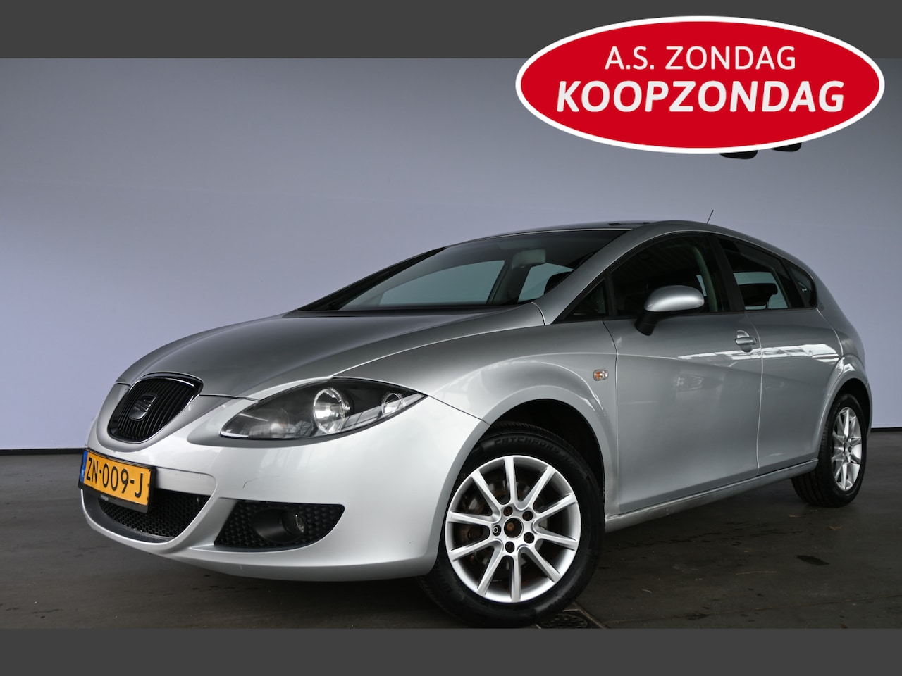 Seat Leon - 1.6 Reference Clima Lichtmetaal All in Prijs Inruil Mogelijk! - AutoWereld.nl