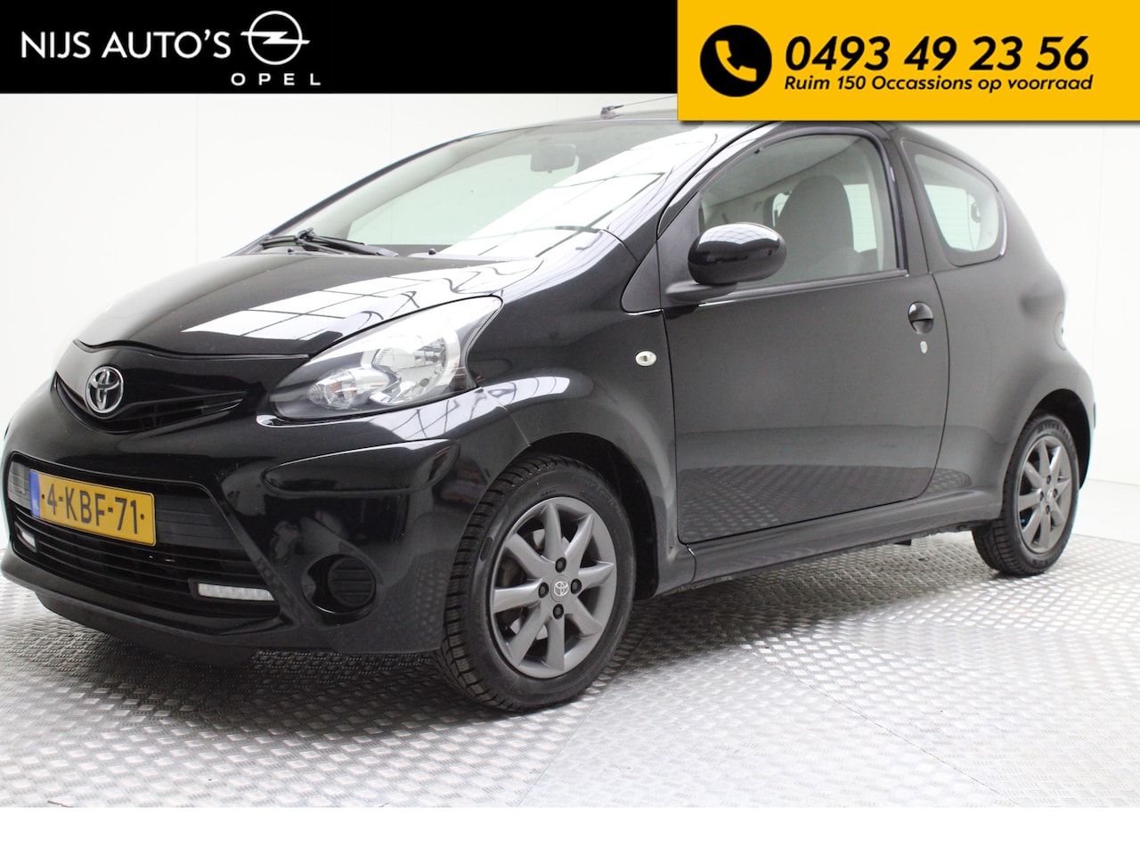 Toyota Aygo - 1.0 VVT-i Aspiration | airco | bluetooth telefoon | radio cd | 2x elektr. ramen - AutoWereld.nl