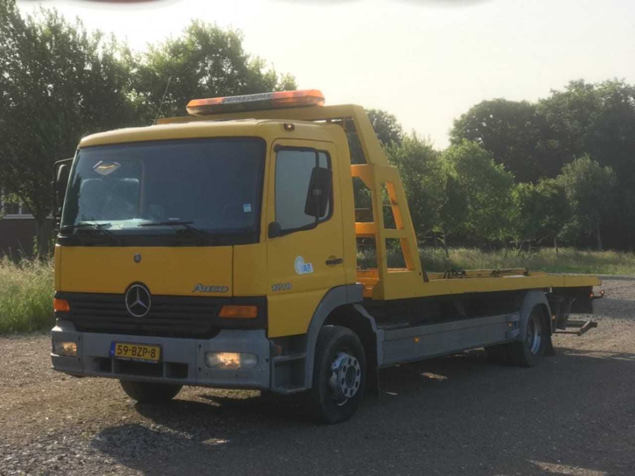 Mercedes-Benz Atego - 1218 L Bergingsvoertuig - Recoverytruck - Abschleppfahrzeug - Depannage - AutoWereld.nl
