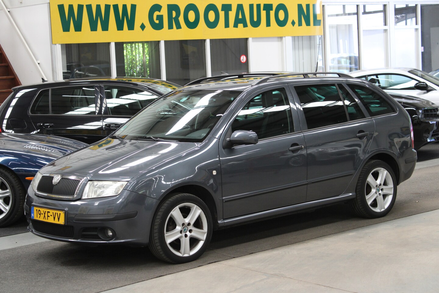 Skoda Fabia Combi - 1.4-16V Elegance+ Airco, Cruise control, Trekhaak - AutoWereld.nl