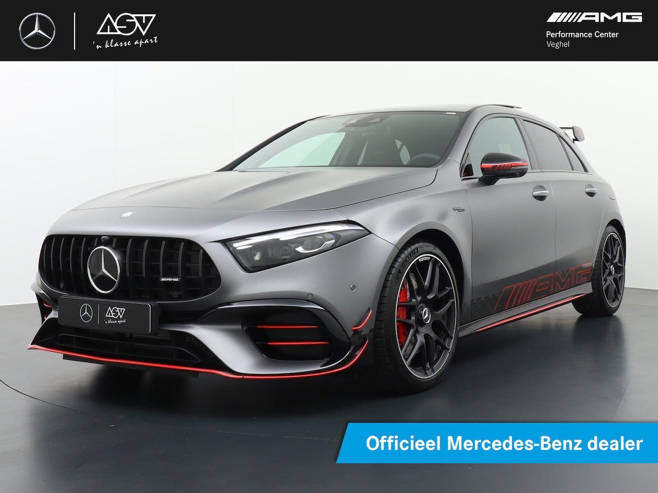 Mercedes-Benz A-klasse - A45 S AMG 4MATIC+ Street Style Edition | Burmester Surround System | Schuif - Kanteldak | - AutoWereld.nl