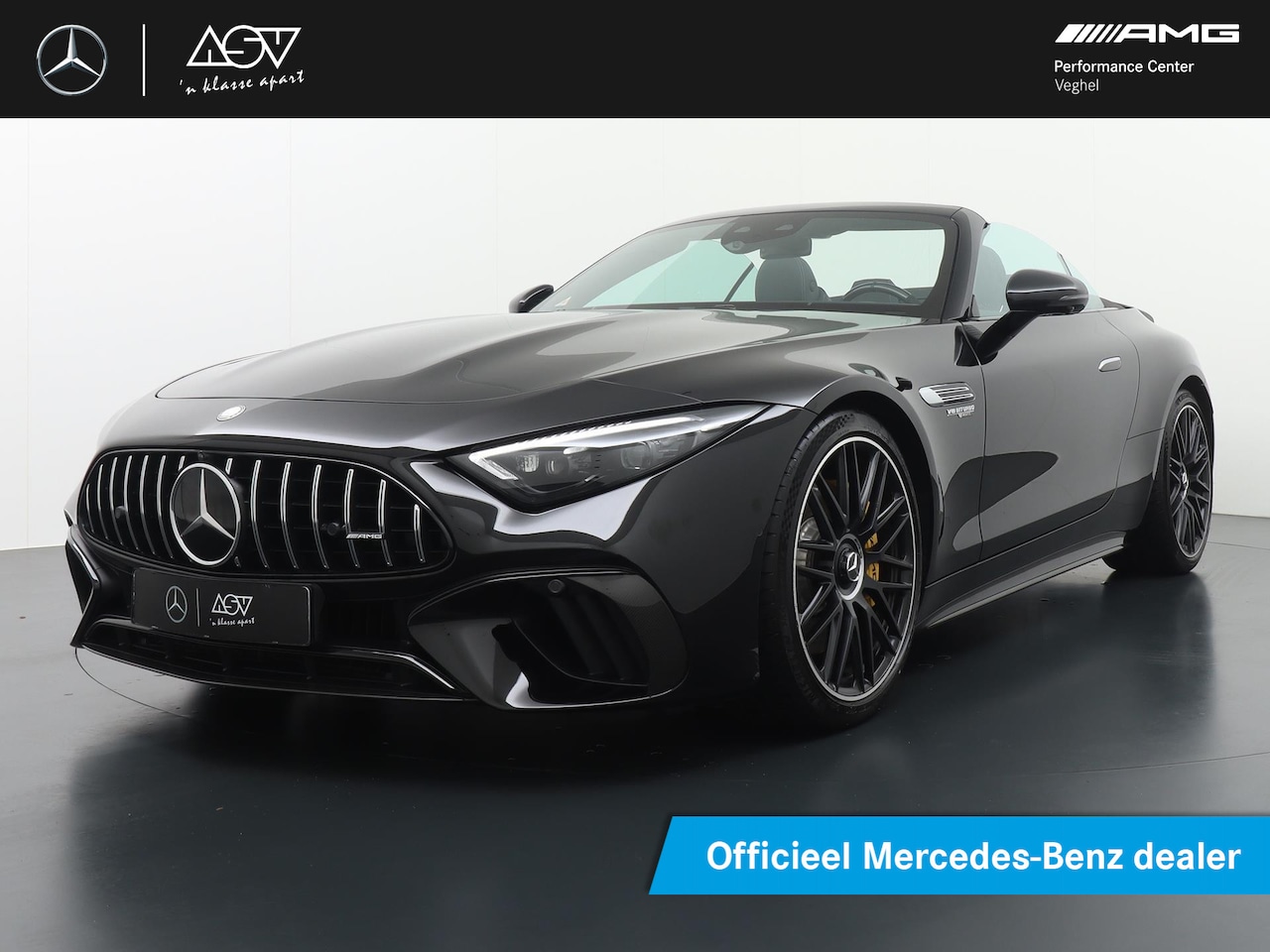 Mercedes-Benz SL-klasse Roadster - AMG 63 4MATIC+ Burmester High-End, Carbon Exterieur en Interieur afwerking - AutoWereld.nl