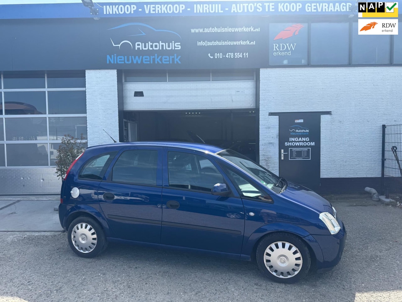 Opel Meriva - 1.6-16V Essentia-Automaat- met Airco, Cruise Control, NAP en een nieuwe APK!!! - AutoWereld.nl