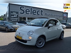 Fiat 500 C - 0.9 TwinAir Lounge|86PK|HALF LEER|16"VELGEN|AIRCO|PARKEERSENSOREN|1E EIGNR.BOEKJES