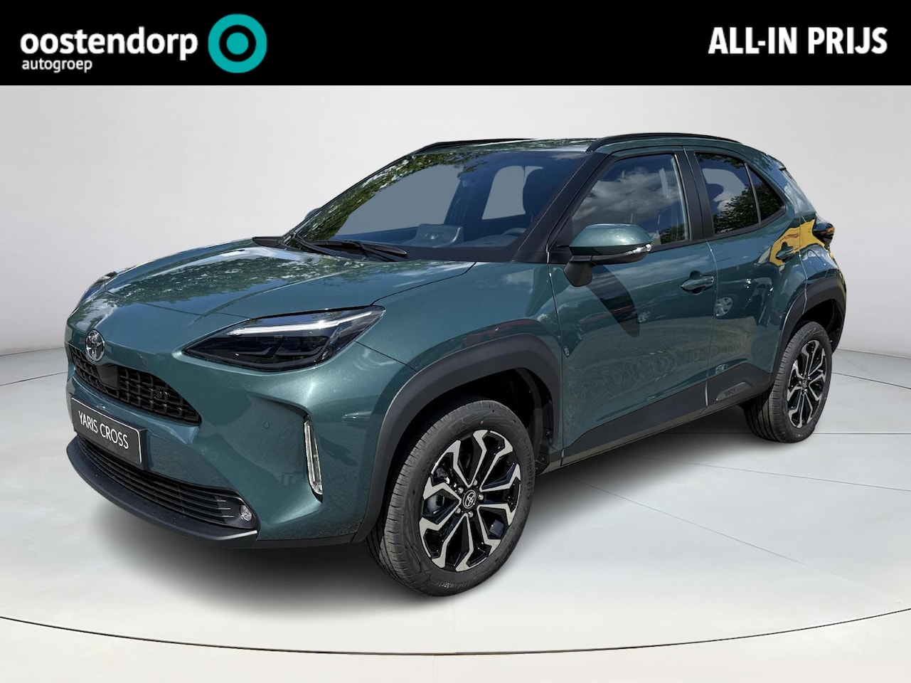 Toyota Yaris Cross - 1.5 Hybrid 115 Dynamic **NIEUWE AUTO/ FOREST GREEN** - AutoWereld.nl