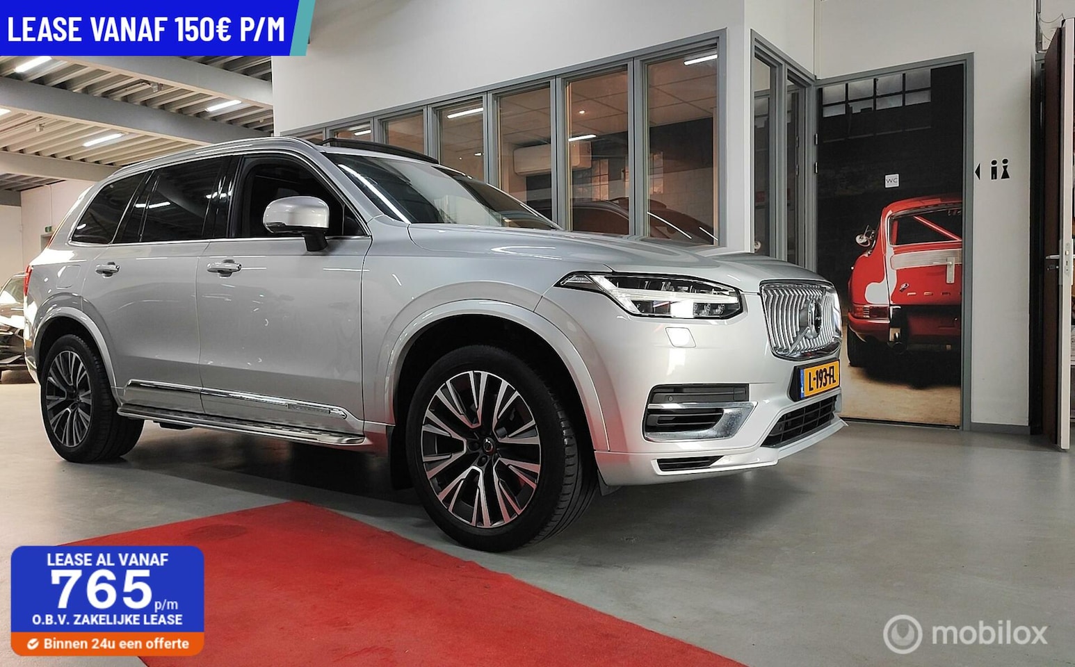 Volvo XC90 - 2.0 T8 Twin Engine AWD Inscription 7 ZIT PANORAMA LEER PANORAMA 360 CAMERA VOL OPTIES - AutoWereld.nl