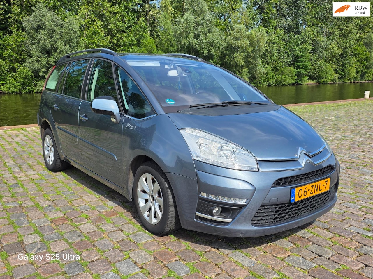 Citroën Grand C4 Picasso - 1.6 THP Selection EGS 7personen Automaat airco cruis control navigatie parkeer sensor trek - AutoWereld.nl