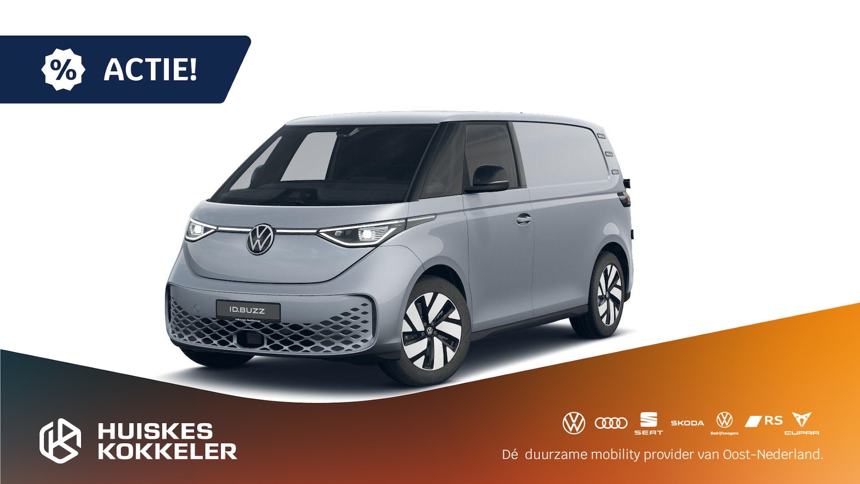 Volkswagen ID. Buzz Cargo - Anniversary Edition 286pk 79 kWh > Gelimiteerde editie; netto prijs excl. BTW en kosten ri - AutoWereld.nl