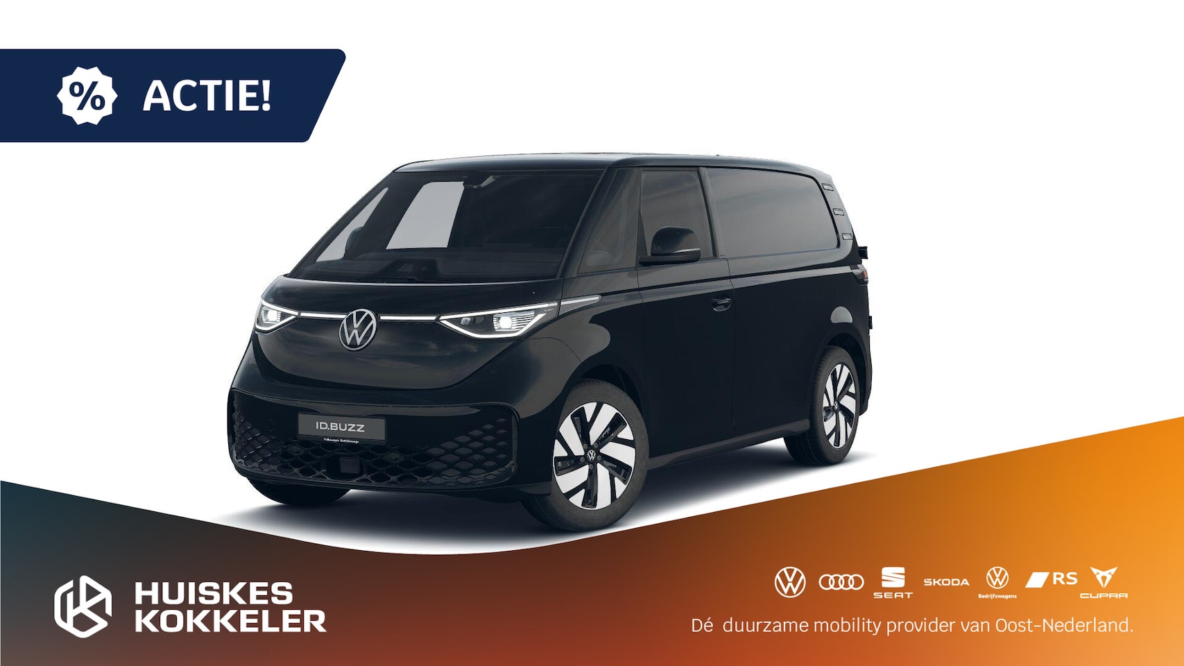 Volkswagen ID. Buzz Cargo - Anniversary Edition 286pk 79 kWh > Gelimiteerde editie; netto prijs excl. BTW en kosten ri - AutoWereld.nl