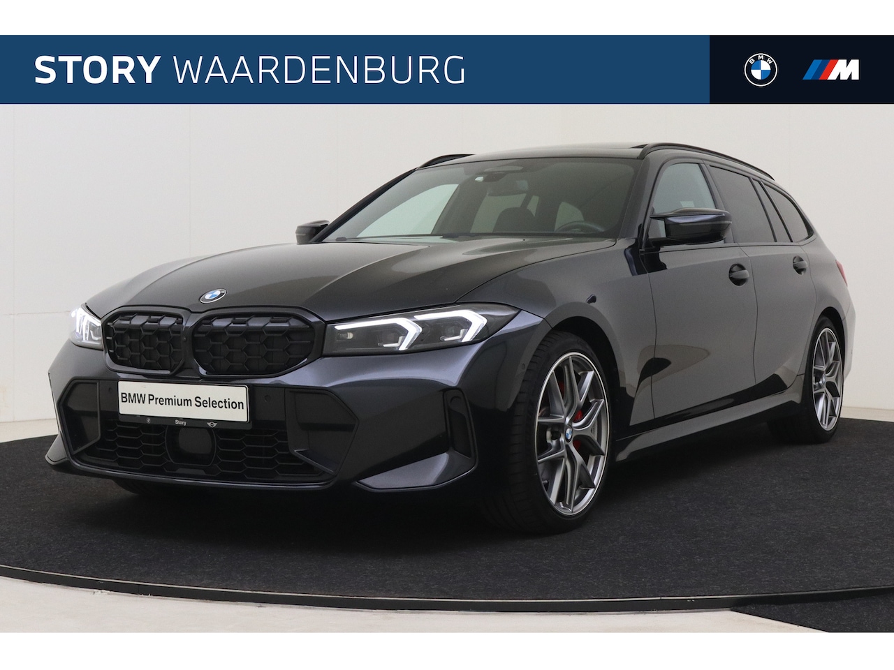 BMW 3-serie Touring - M340d xDrive High Executive Automaat / Panoramadak / M Sportstoelen / Adaptieve LED / Park - AutoWereld.nl