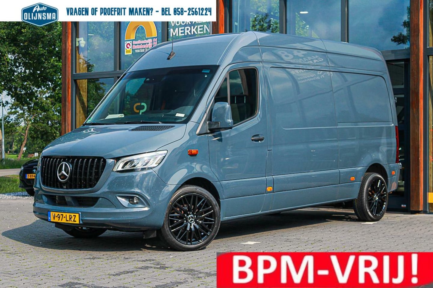 Mercedes-Benz Sprinter - bestel 316 CDI L2H2 FWD|ACC|Navi|Airco|LED|Dodehoeksensoren|Camera - AutoWereld.nl