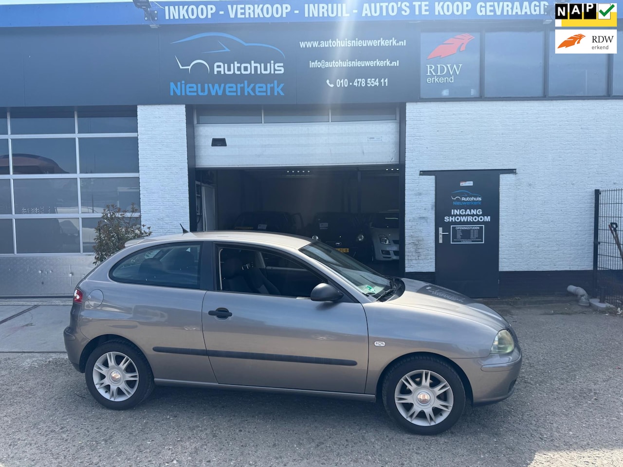 Seat Ibiza - 1.4-16V Sport- met sportstoelen, Airco, Cruise Control, NAP en een nieuwe APK!!! - AutoWereld.nl
