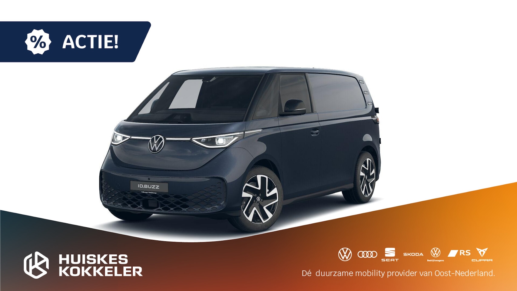 Volkswagen ID. Buzz Cargo - Anniversary Edition 286pk 79 kWh > Gelimiteerde editie; netto prijs excl. BTW en kosten ri - AutoWereld.nl