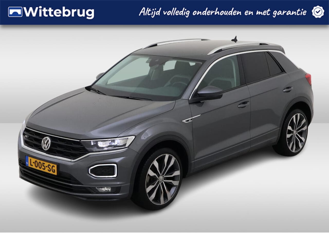 Volkswagen T-Roc - 1.5 TSI R-Line / AUTOMAAT/ CAMERA/ LED/ DIGITAL DASHBOARD/ KEYLESS/ APP-CONNECT/ GETINT GL - AutoWereld.nl