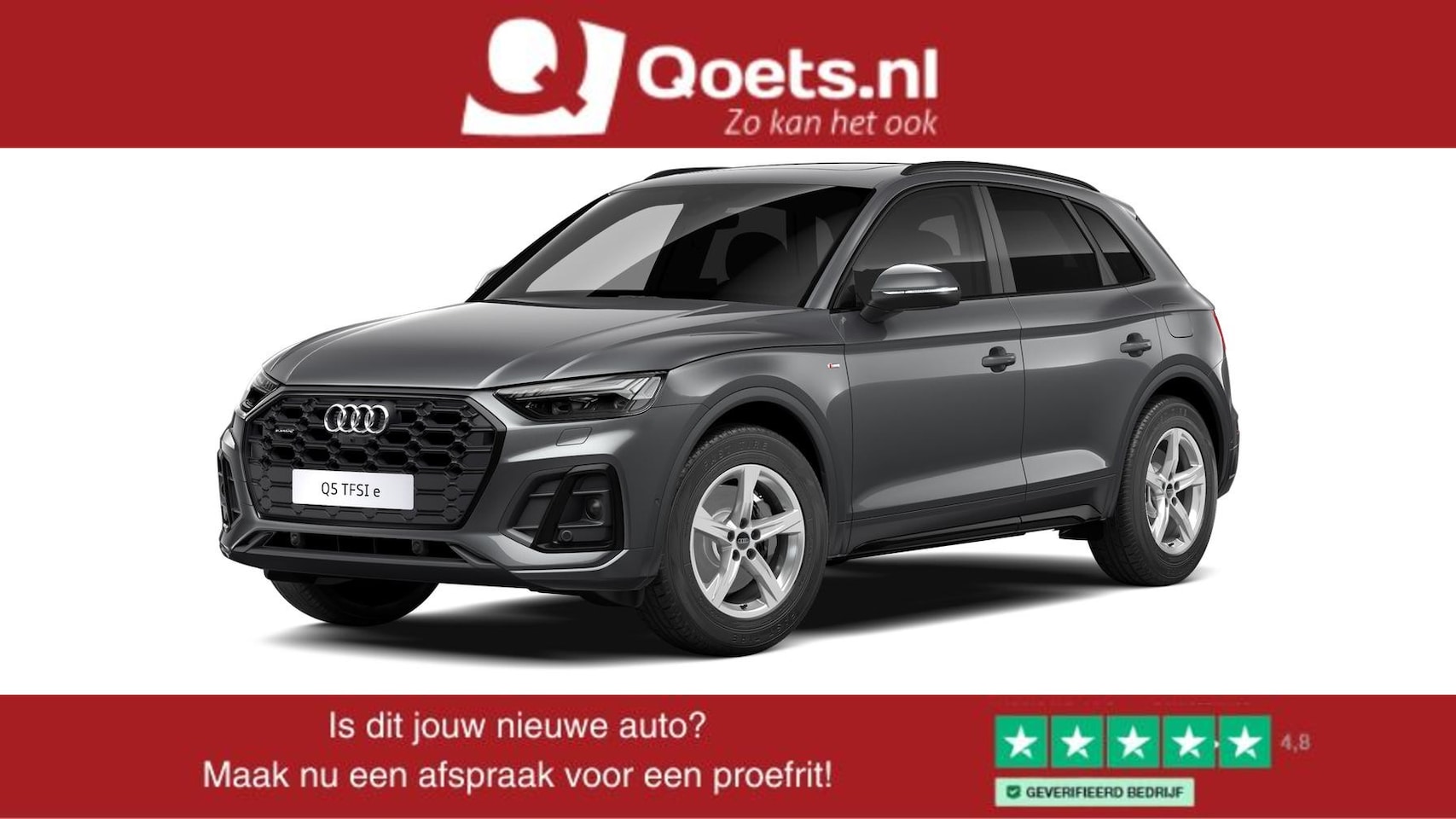 Audi Q5 - 50 TFSI e S edition S line interieur - Panoramadak - Optiekpakket zwart - Sportstoelen - S - AutoWereld.nl
