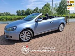 Volkswagen Golf Cabriolet - 1.4 TSI Clima Navi Cruise Leder/Alcantara Stoelverwarming PDC v+a Trekhaak