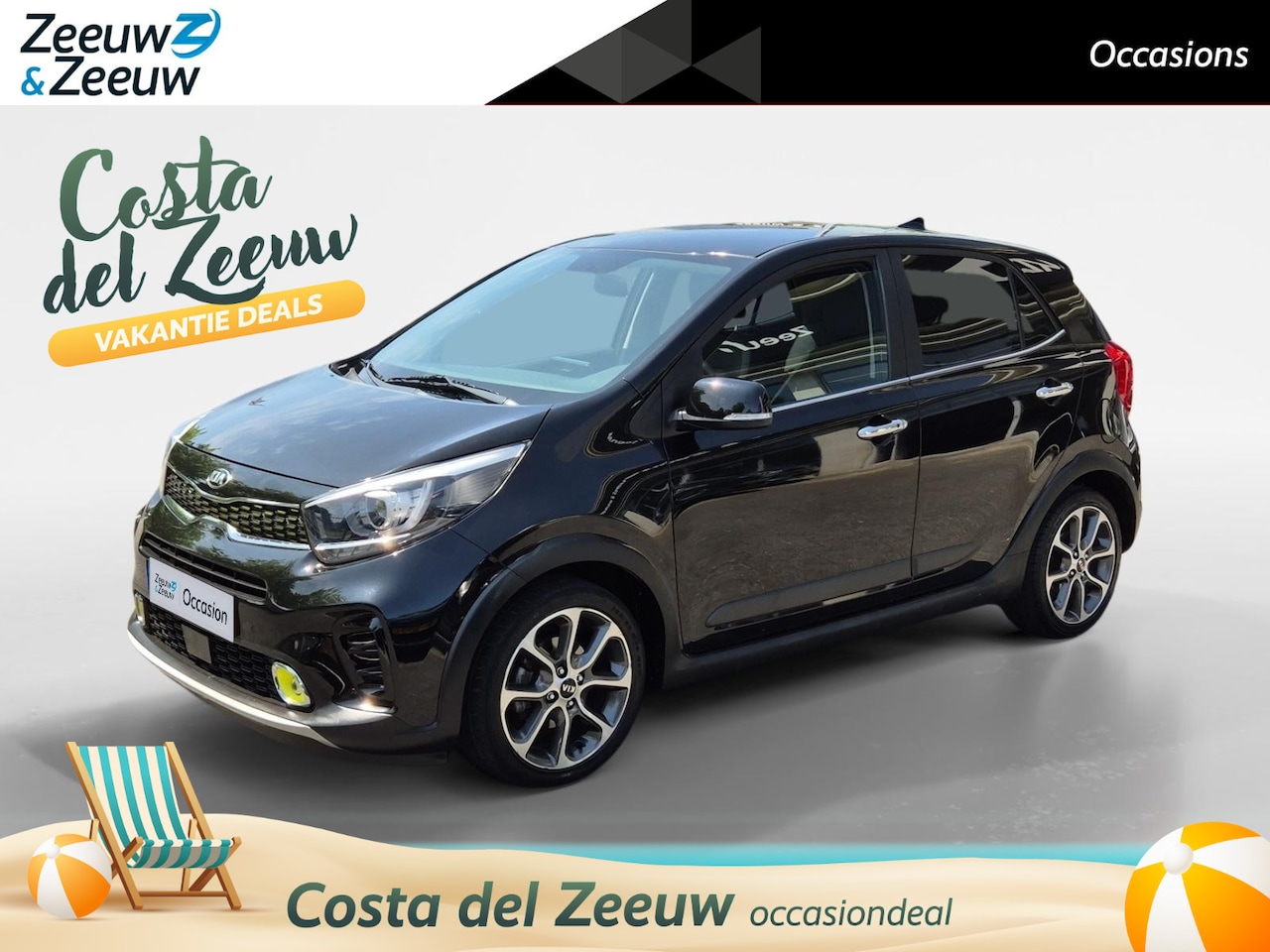 Kia Picanto - 1.2 CVVT X-Line | Airco | Navi | Camera | LM velgen | Privacy Glass | - AutoWereld.nl
