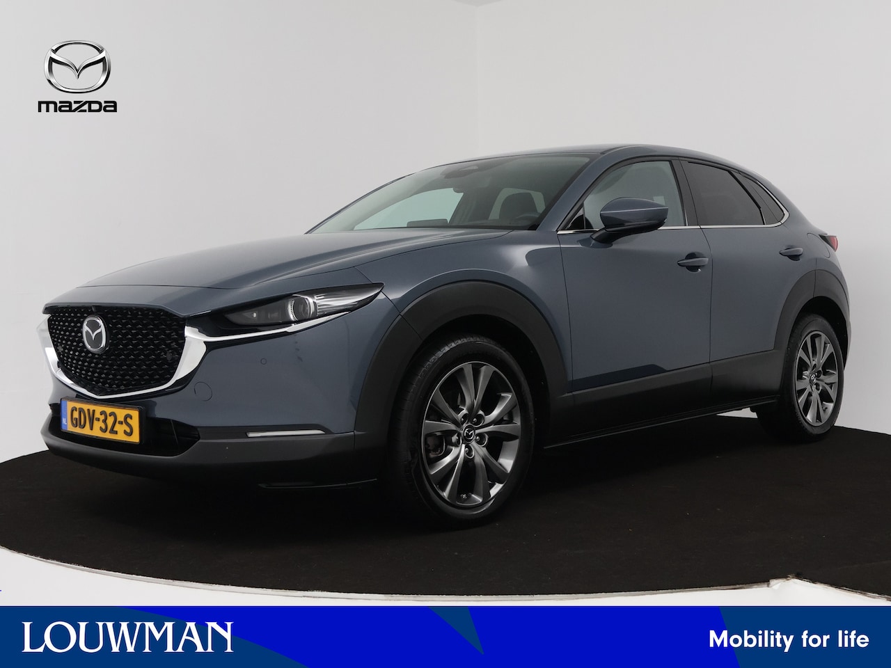 Mazda CX-30 - 2.0 e-SkyActiv-X M Hybrid Exclusive-line automaat | Leder | 360 camera | BOSE | - AutoWereld.nl