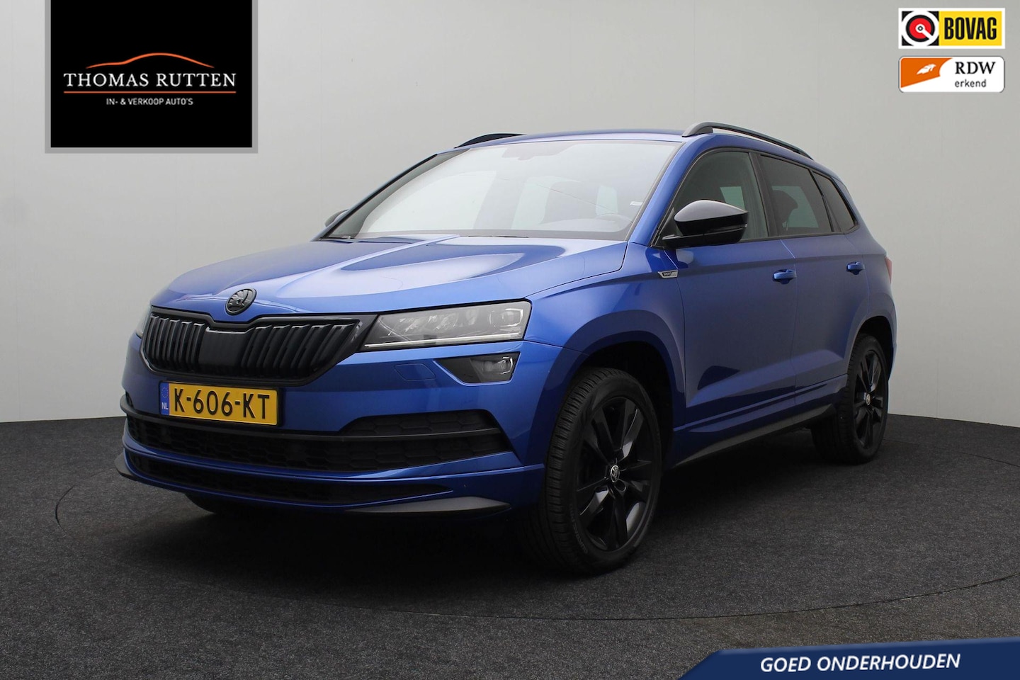 Skoda Karoq - 1.5 TSI ACT Sportline Business 2020 | Goed Onderhouden | Stoelverwarming | Carplay | Cruis - AutoWereld.nl