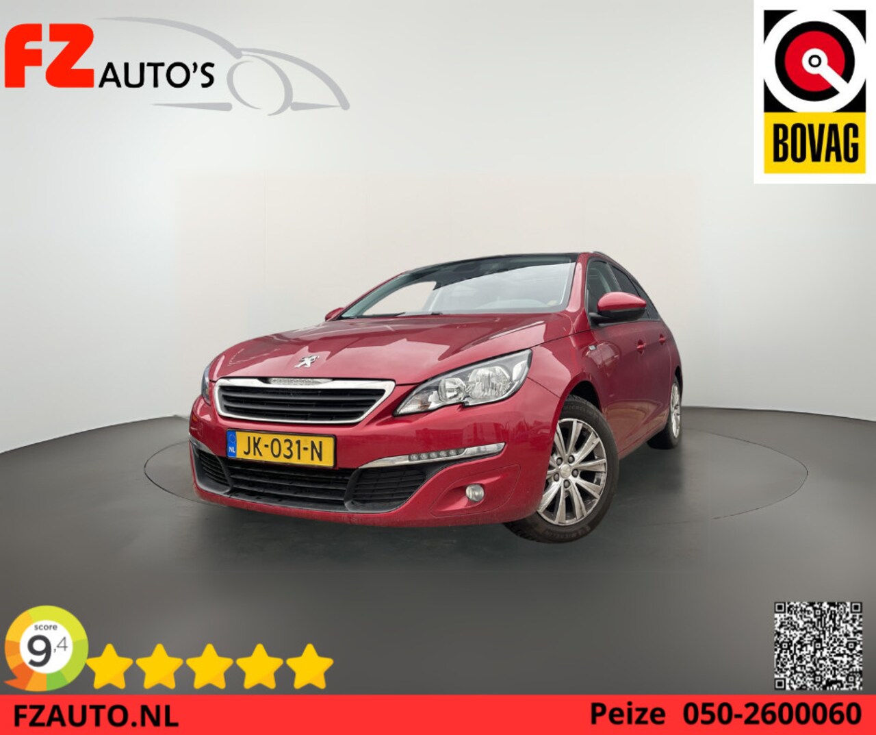 Peugeot 308 SW - 1.2 PureTech Style | Familie Auto | Metallic | Trekhaak | - AutoWereld.nl