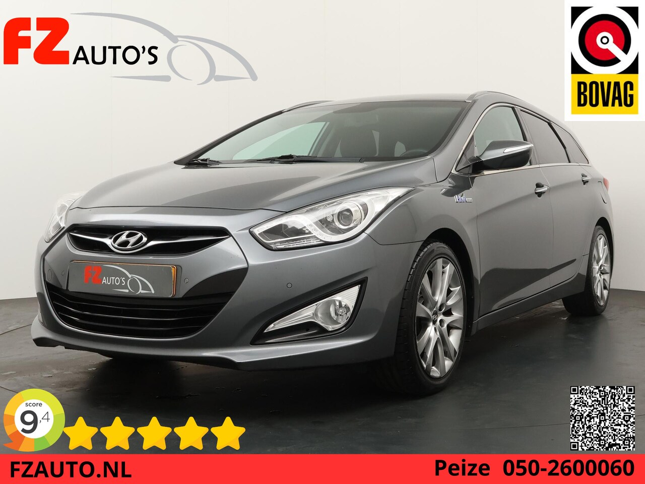 Hyundai i40 Wagon - 1.6 GDI Blue Business Edition Trekhaak|Airco|Cruise controle - AutoWereld.nl