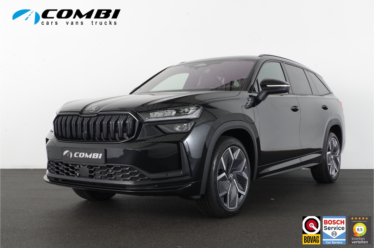 Skoda Kodiaq - 1.5 TSI PHEV Sportline Business Dynamic-pakket/Trekhaak/20inch/Black Magic... | 9151 | - AutoWereld.nl