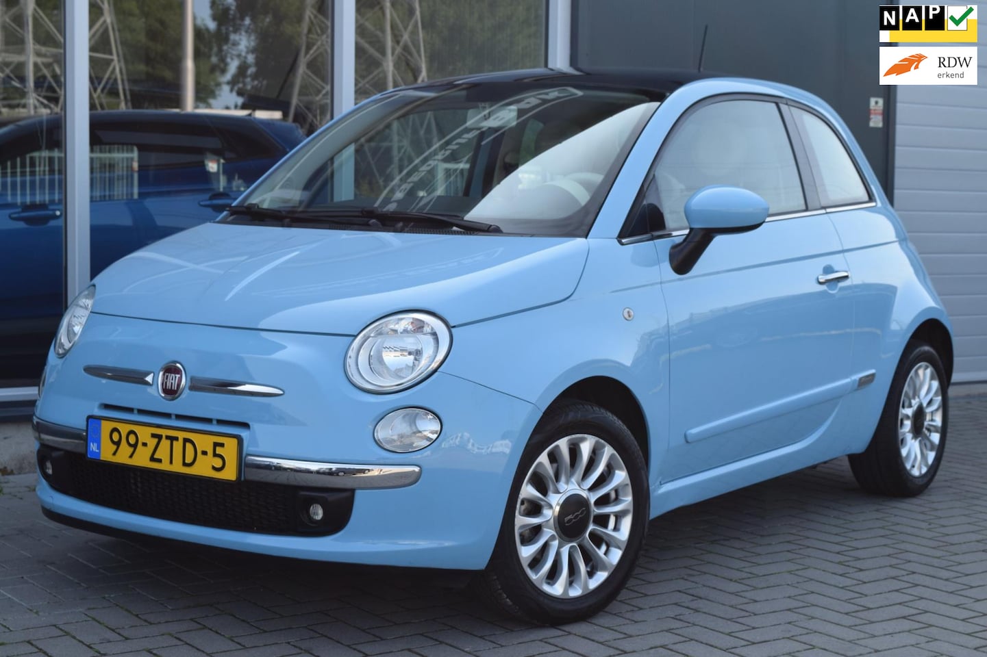 Fiat 500 - 1.0 TwinAir Lounge | Airco | Pano | NAP + APK 6-2026 ! - AutoWereld.nl