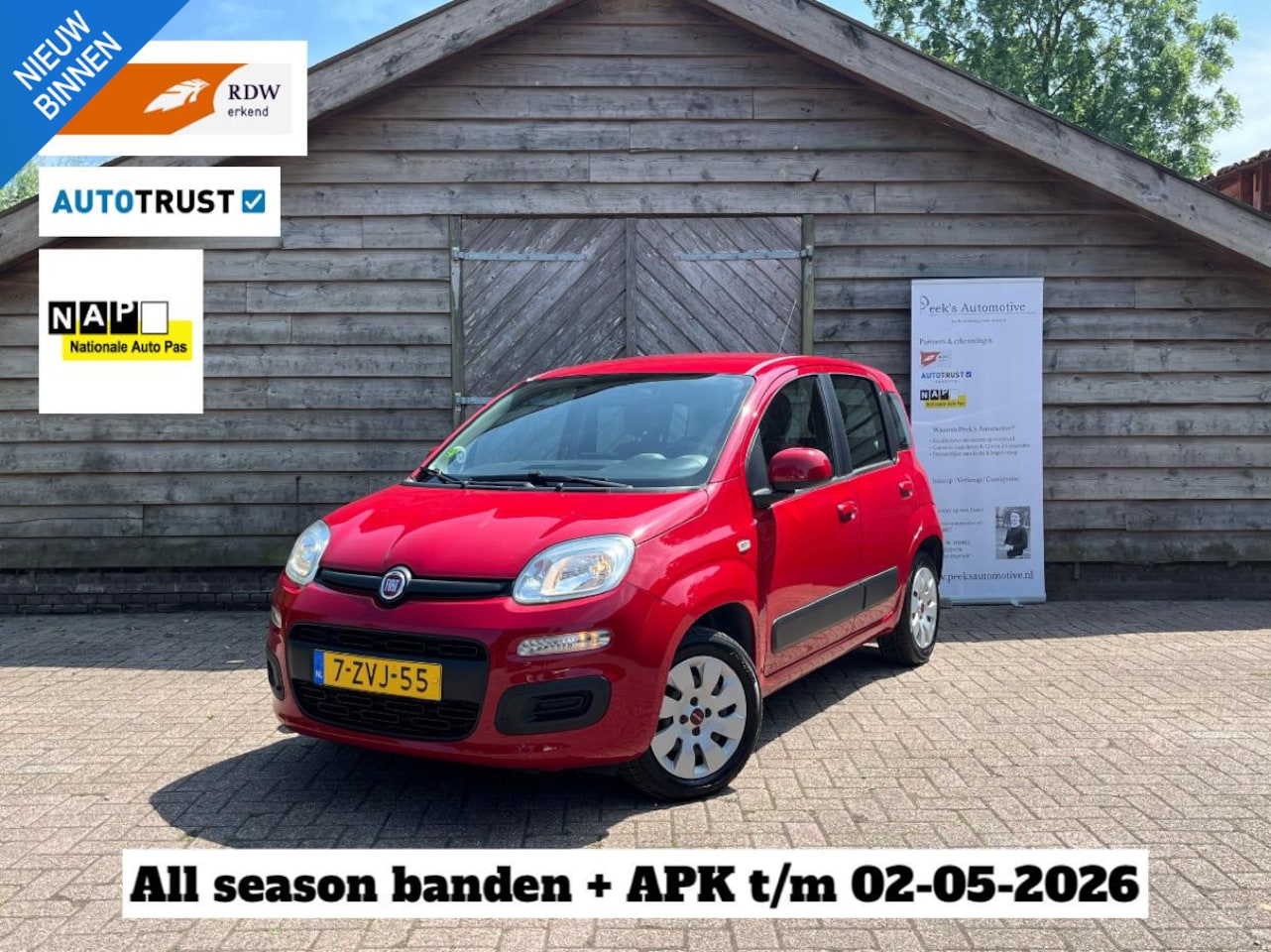 Fiat Panda - 1.2 Edizione Cool | Airco | Elektrische ramen | APK t/m 02-05-2026 | Leuke auto! - AutoWereld.nl