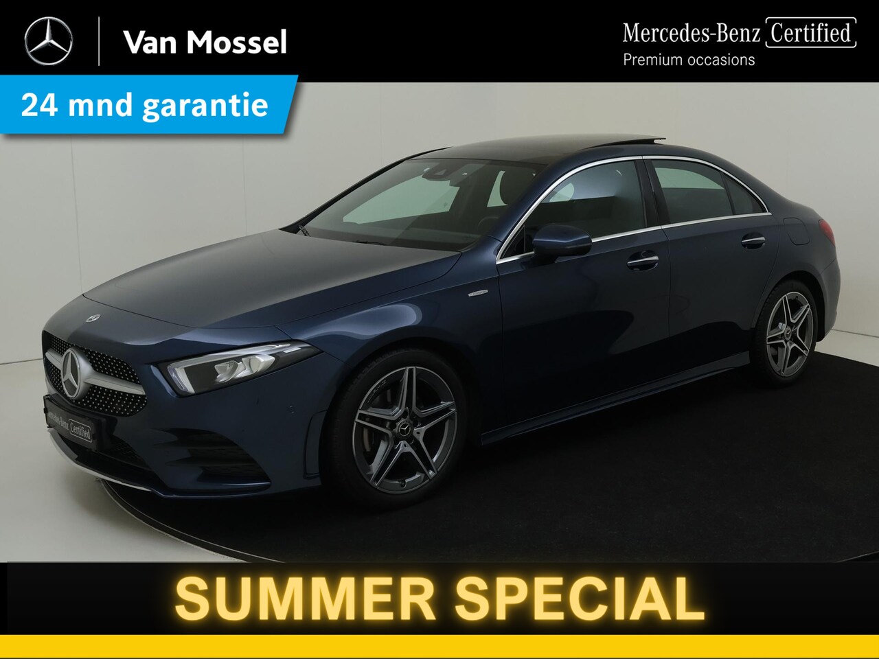 Mercedes-Benz A-klasse - 180 AMG Line / Stoelverwarming / Achteruitrijcamera / Panorama-schuifdak - AutoWereld.nl