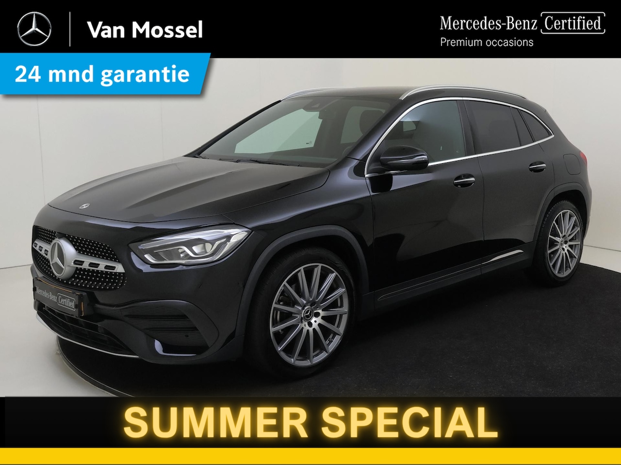 Mercedes-Benz GLA-Klasse - 180 AMG Line /20 Inch /Carplay /Keyless go /Sfeerverlichting - AutoWereld.nl