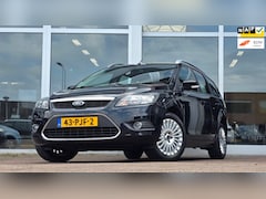 Ford Focus Wagon - 1.8 Limited Flexi Fuel Trekhaak Airco 100% Onderhouden Navi Mooi