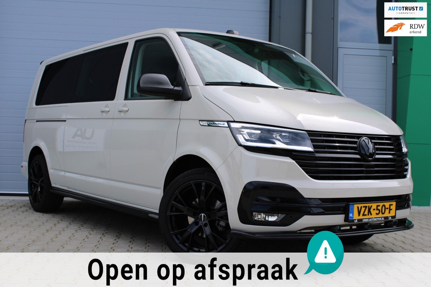 Volkswagen Transporter Caravelle - T6.1 DSG | DUBBELE CABINE/ SCHUIFDEUR | VIRTUAL | 20" | ACC | CAMERA | 1E EIG! - AutoWereld.nl