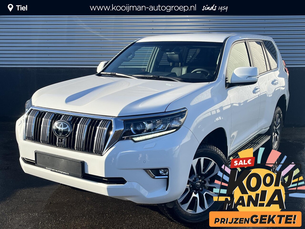 Toyota Land Cruiser - Toyota 2.8 D-4D Professional SRWV + off-road pakket, Automaat, Grijs kenteken, GEEN BPM, N - AutoWereld.nl